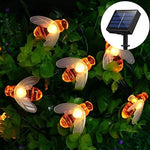 Solar Powered Cute Honey Bee Beetle Led
