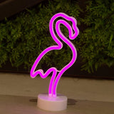 Powered Flamingo Shaped Neon Lamp