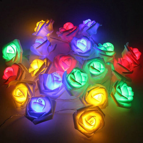 Operated Rose Flower LED