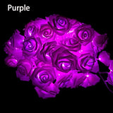 Operated Rose Flower LED