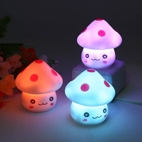 Romantic Colorful Mushroom LED