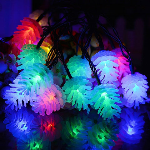Colorful Pinecone LED