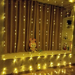 Icicle Curtain String Lights